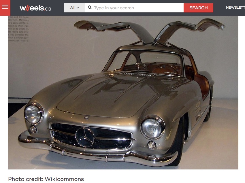 Mercedes-Benz 300 SL Gull-wing Coupe